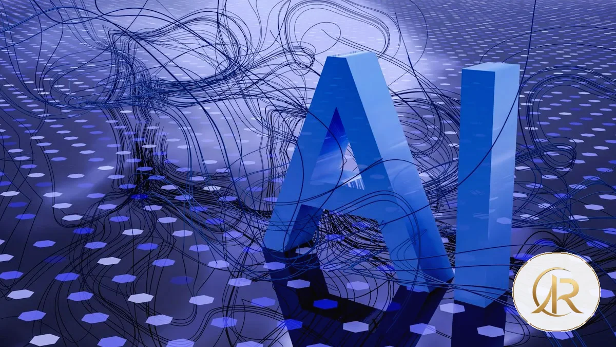 Visual representation of AI coordinating digital tools and workflow steps