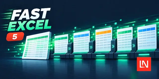 يضيف Fast Excel 5.x عمليات استيراد متدفقة وصادرات أكثر أمانًا - وهو إجراء عملي...